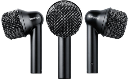 Shure NXN6-3PK Nexadyne Tom Mic, XLR, Black, 3 Pack