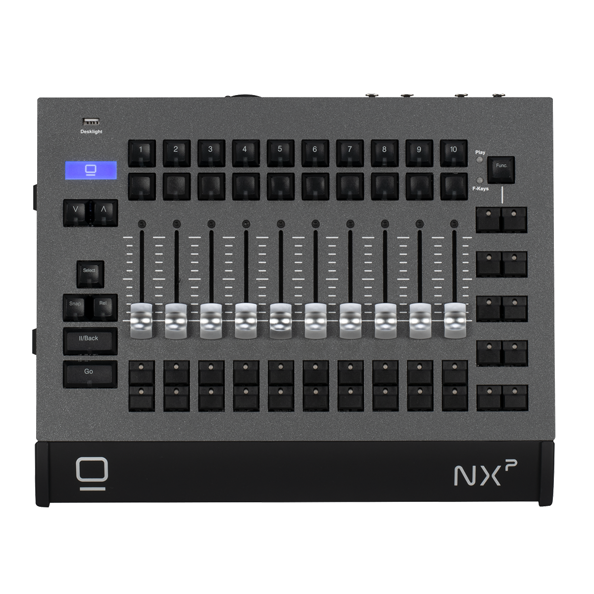 Elation NX-P; Playback Wing, 10 Motorfader,4xDMX