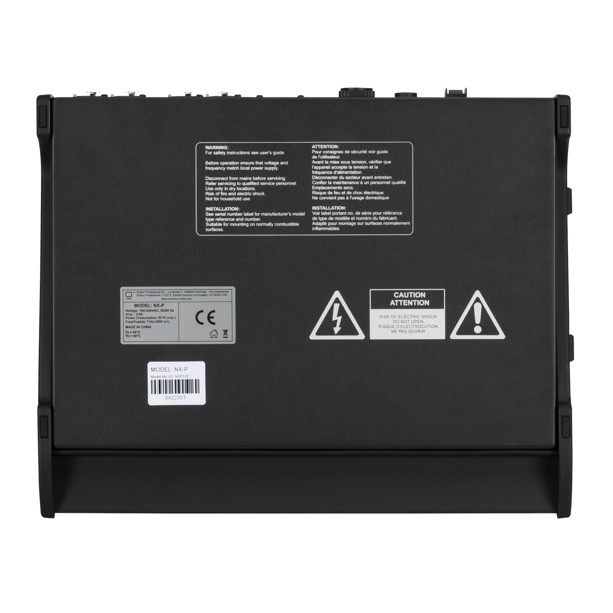 Elation NX-P; Playback Wing, 10 Motorfader,4xDMX