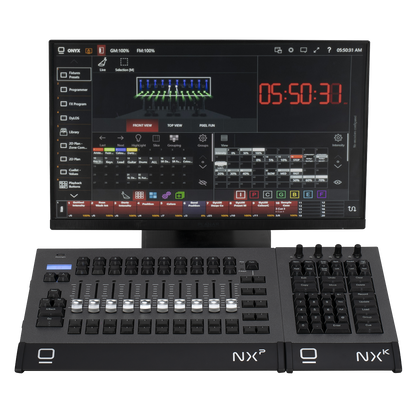 Elation NX-P; Playback Wing, 10 Motorfader,4xDMX