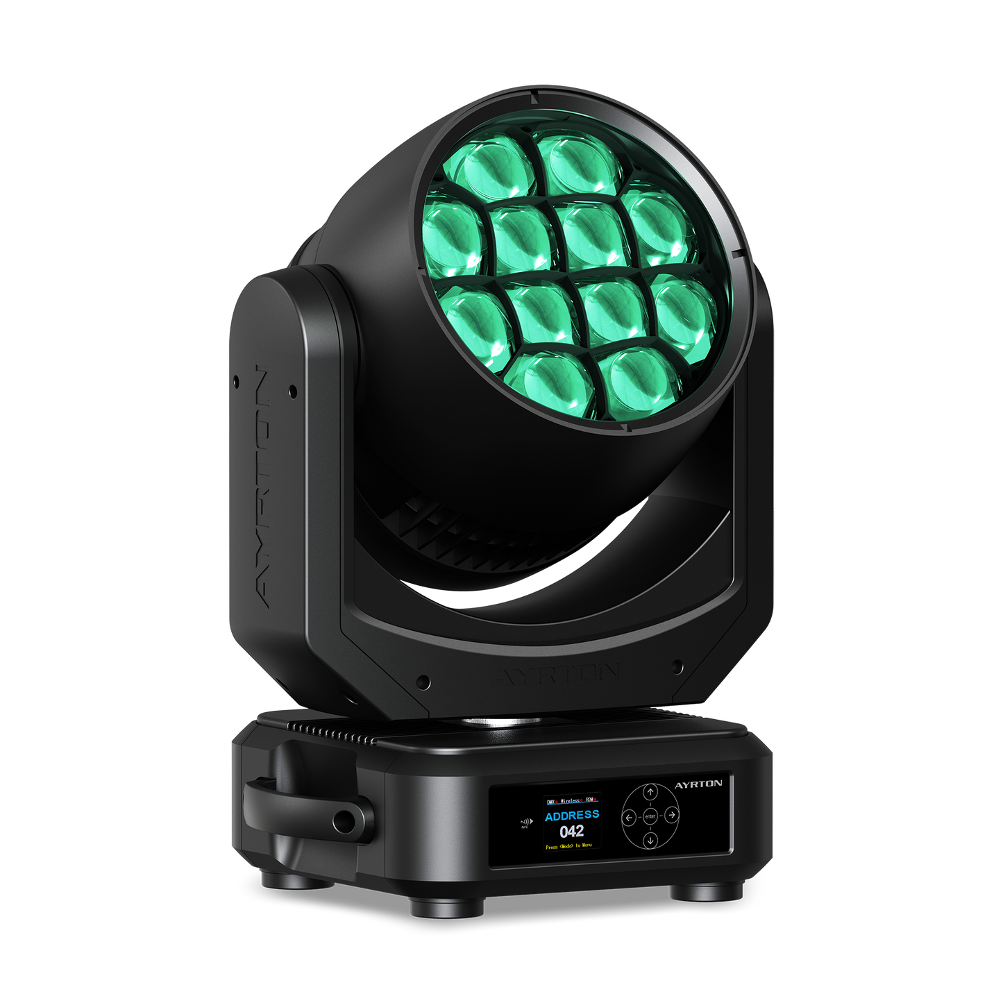 Ayrton AY013420 Ayrton Nando 502 IP65 RGB-L LED Wash, 3.5 to 53 degree without polyfoam