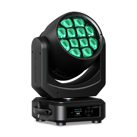 Ayrton AY013420 Ayrton Nando 502 IP65 RGB-L LED Wash, 3.5 to 53 degree without polyfoam