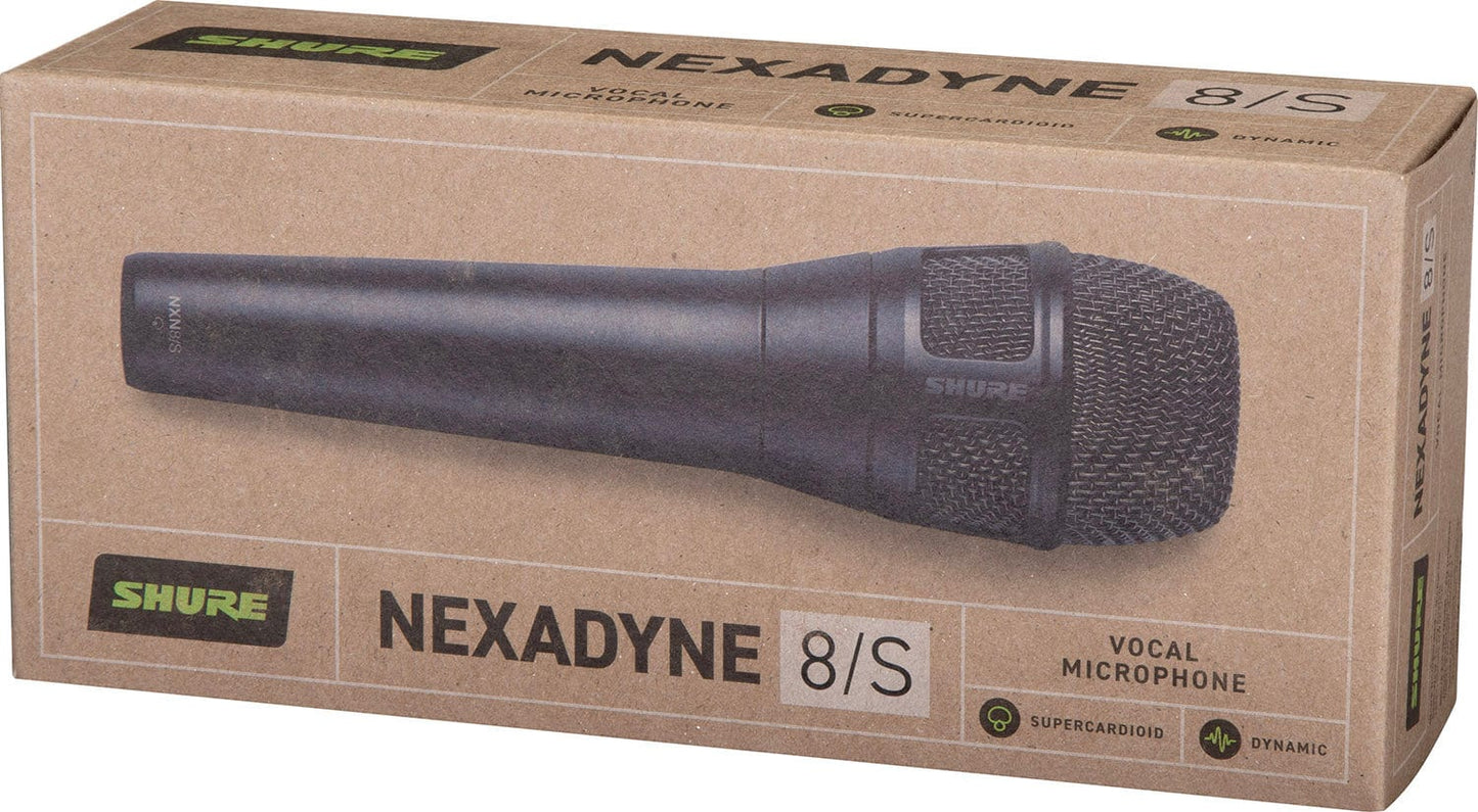 Shure NXN8/S Nexadyne 8/S Supercardioid Handheld Vocal Microphone with Revonic Technology - PSSL ProSound and Stage Lighting