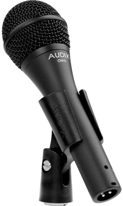 Audix OM6 Professional Dynamic Vocal Microphone - PSSL ProSound and Stage Lighting