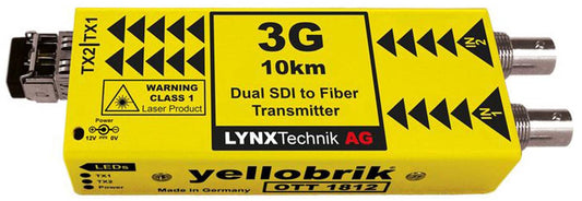 Lynx Technik AG OTT 1812-1 Dual 3G SDI to Fiber Optic Transmitter