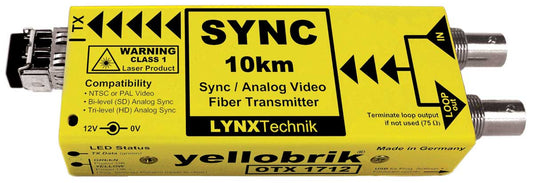 Lynx Technik AG OTX1712 Sync/Analog Video Transmit (LC Connector)