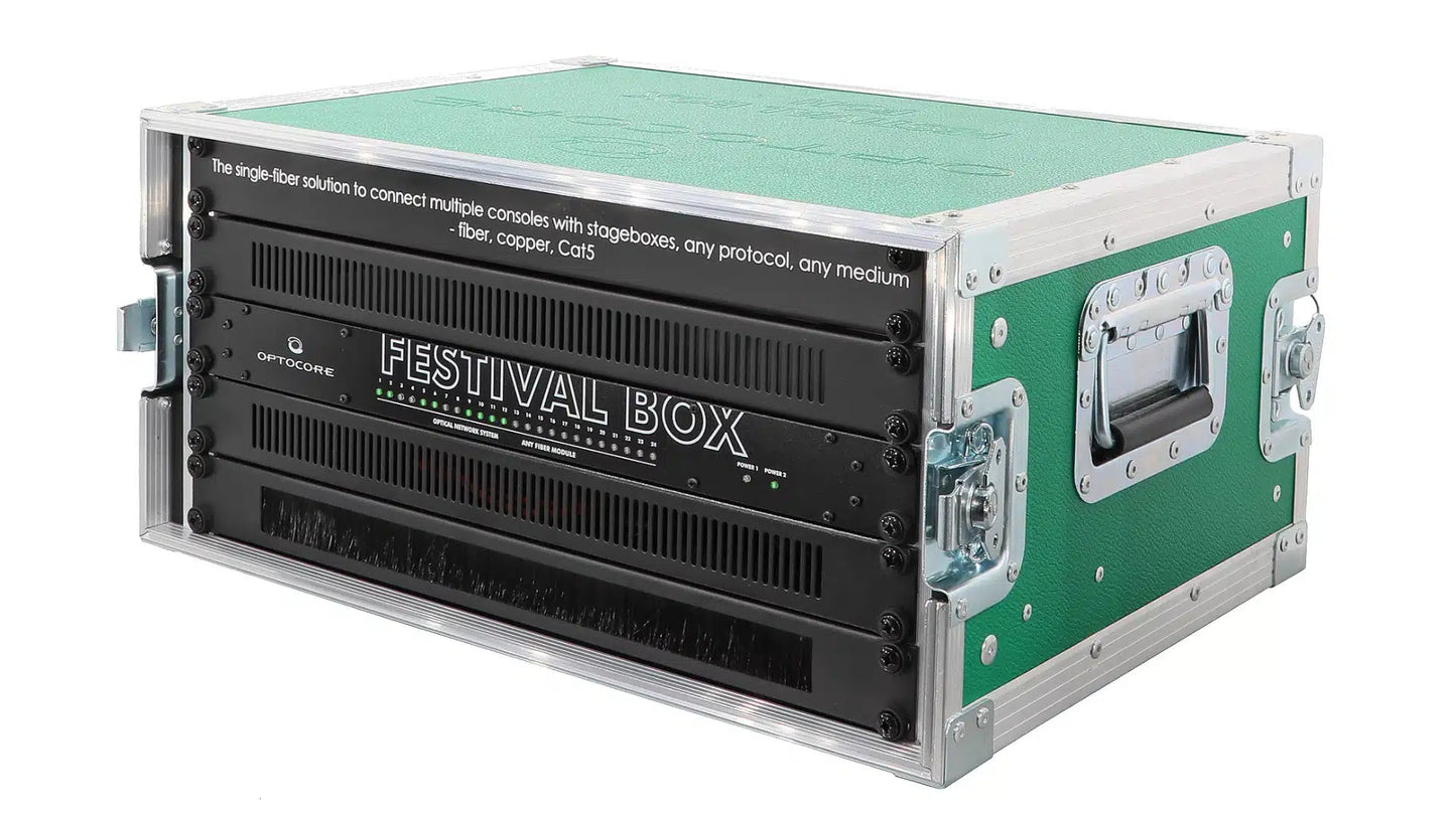 Optocore Festival Box Point to Point System Converter