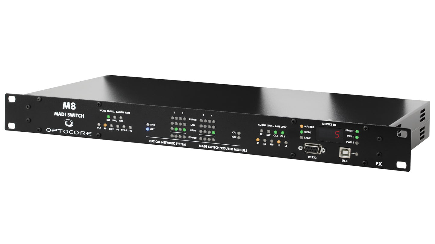 Optocore M8 MADI Router/Switch