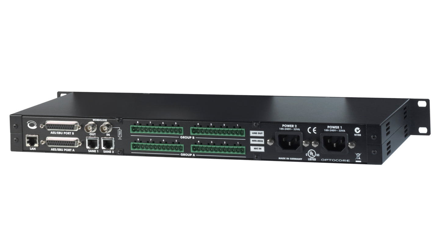 Optocore X6R-TP AD/DA Fiber Converter