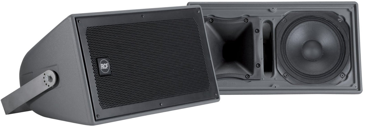 RCF P 1108T Passive 8 Inch 2-Way Outdoor Weatherproof Speaker - 100 Watt RMS - Grey - PSSL ProSound and Stage Lighting