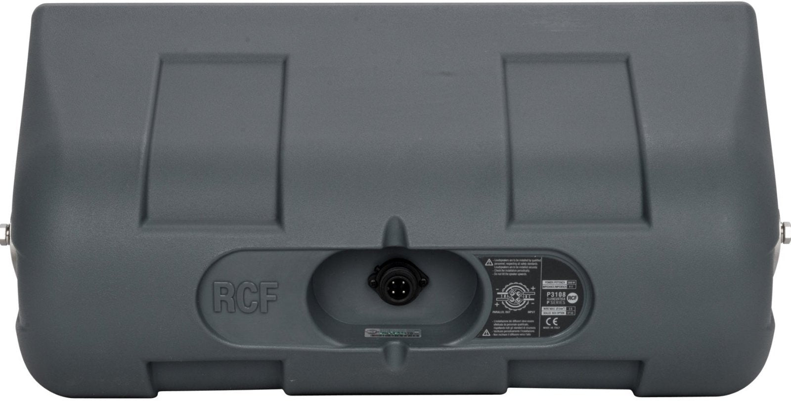 RCF P 3108 Passive 8 Inch 2-Way Outdoor Weatherproof Speaker - 300 Watt RMS - Grey - PSSL ProSound and Stage Lighting