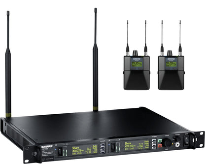 Shure P10T J8A (551-616Mhz) Dual Channel Wireless Transmitter Used Package