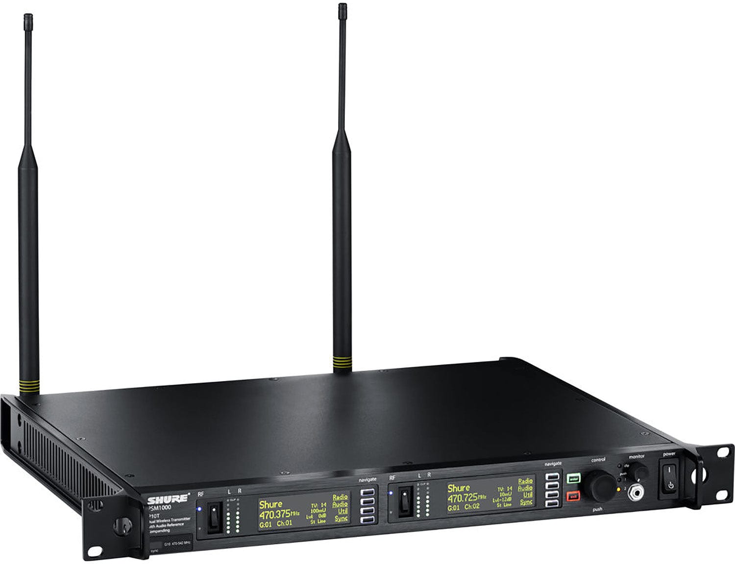 Shure P10TR+425CL-G10 PSM1000 Monitor System - Dual Transmitter/2x