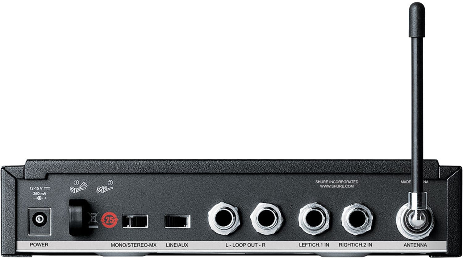 Shure P3T=-H20 Wireless Transmitter for PSM300 System - H20 Band