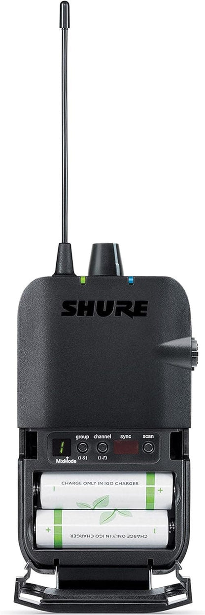 Shure P3TR112GR-J13 PSM300 Wireless System with SE112-GR Earphones -G20 Band - PSSL ProSound and Stage Lighting