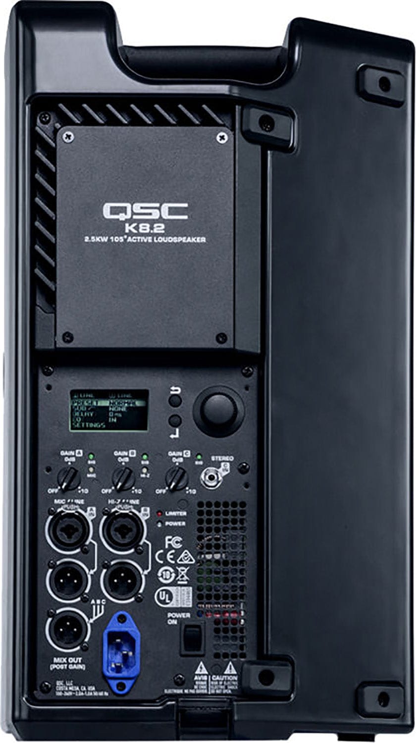 QSC K8.2 (x2) and KS118 (x1) - PSSL ProSound and Stage Lighting