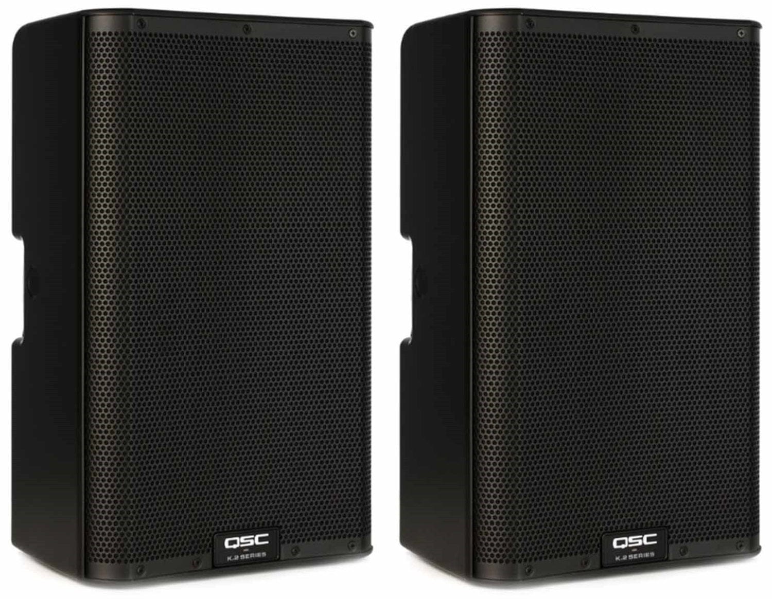 QSC PA System with K12.2 Speakers (x4) and KS118 (x2) with Sub Poles / Stands / Cables - ProSound and Stage Lighting