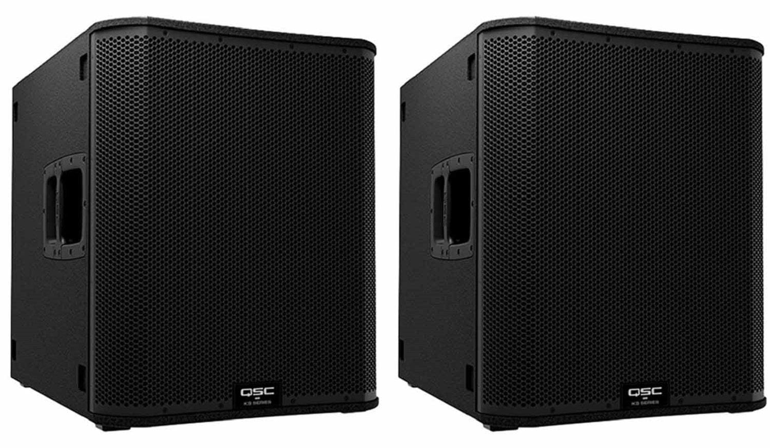 QSC Small Stage PA System with Speakers Sub and Monitors with K12.2 (x2) K8.2 (x2) and KS118 (x2) - ProSound and Stage Lighting