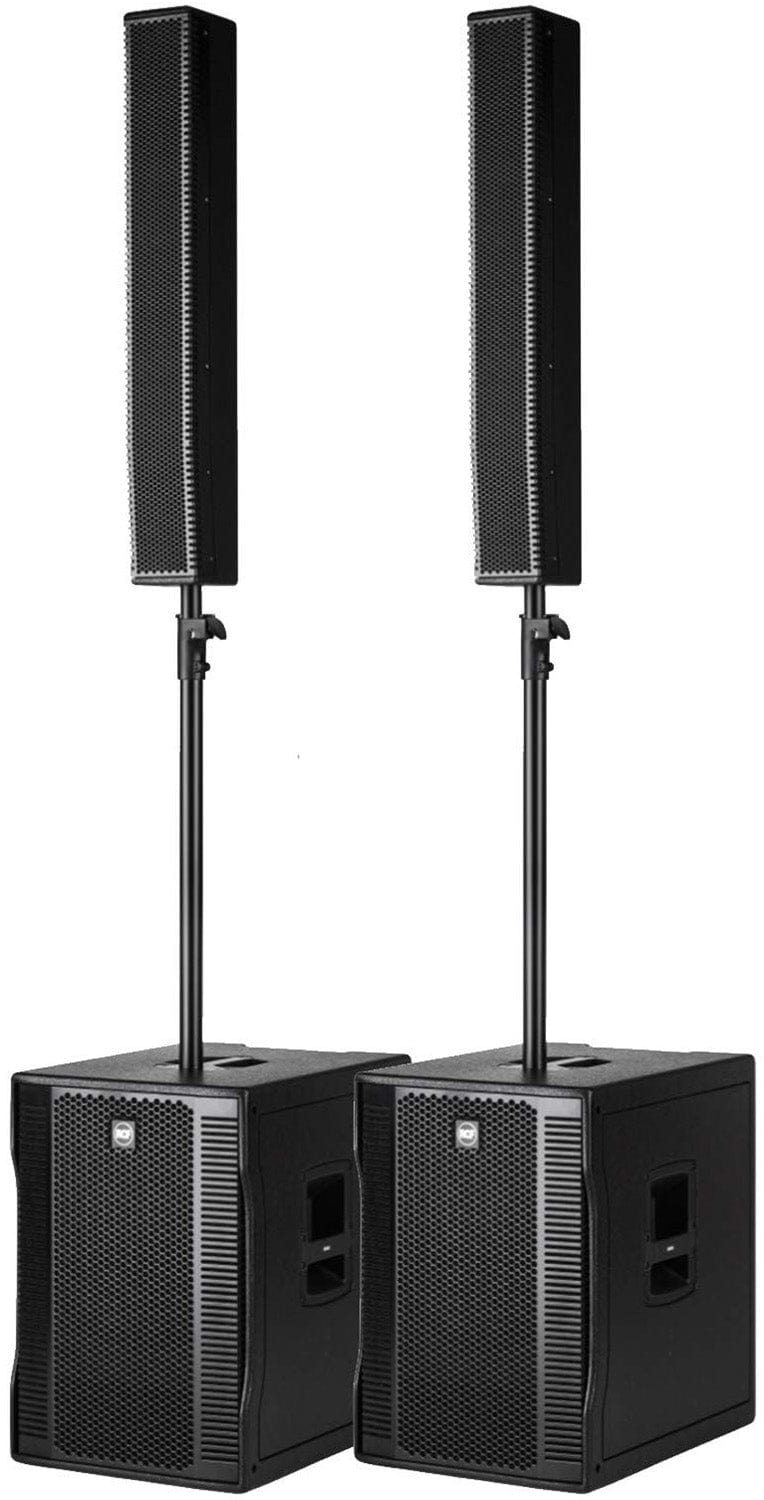 RCF EVOX-12 Powered Portable PA System (x2) - PSSL ProSound and Stage Lighting