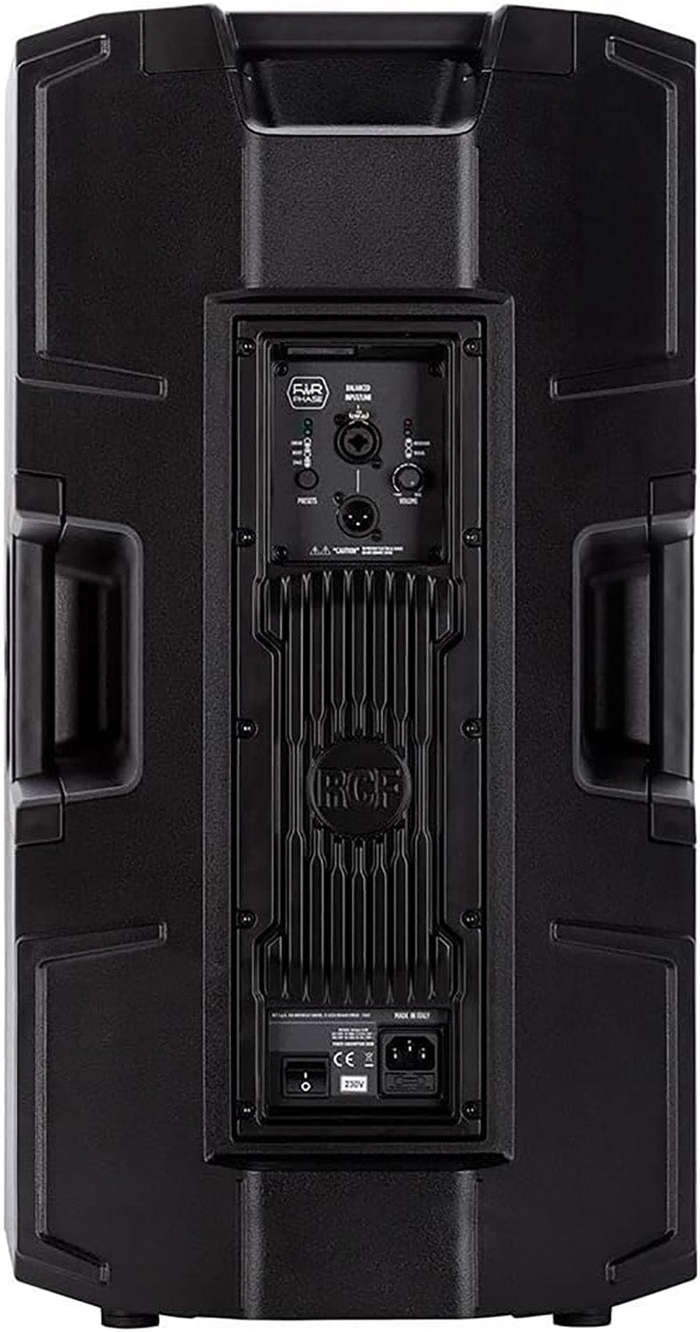 RCF ART-915A 15-Inch Powered Loudspeaker (x2) with Totes - PSSL ProSound and Stage Lighting