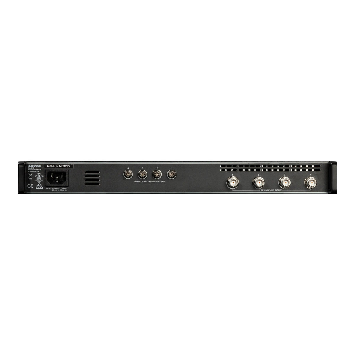 Shure PA421BX-TA -CH ANTENNA COMBINER 865-960 MHZ TAA