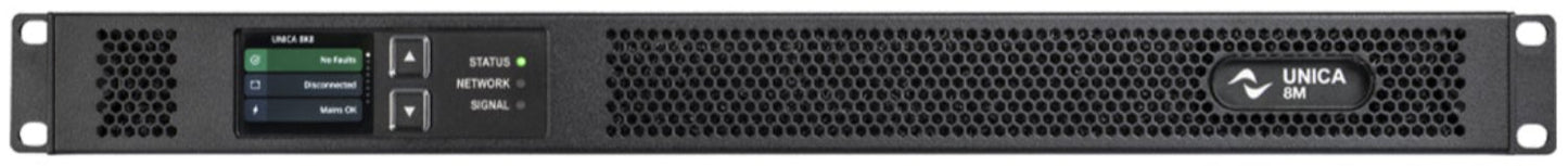 Powersoft PF000682 UNICA 8M 8K8 8 Channel 1000 Watt Amplifier - PSSL ProSound and Stage Lighting