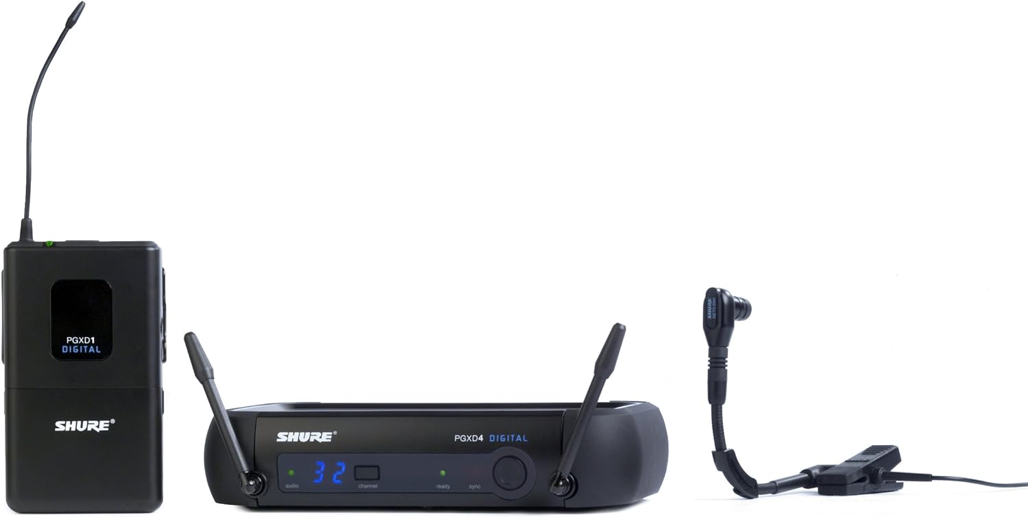 Shure PGXD14 Instrument Wireless System, X8 Band - PSSL ProSound and Stage Lighting