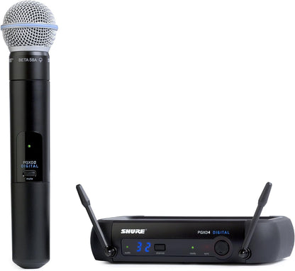 Shure PGXD24 Handheld Wireless System, X8 Band - PSSL ProSound and Stage Lighting