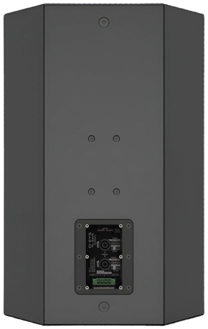 Q-SYS PL-CA15 15 Inch Two-way Passive / Bi-amp Coaxial Loudspeaker - Black - PSSL ProSound and Stage Lighting