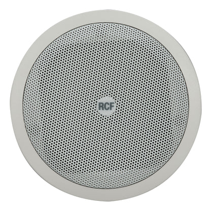 RCF PL 40 31/2" Flush Mnt. Ceil. Speaker With Line Transf., 8W, IP 44