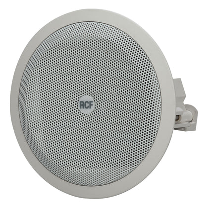 RCF PL 40 31/2" Flush Mnt. Ceil. Speaker With Line Transf., 8W, IP 44