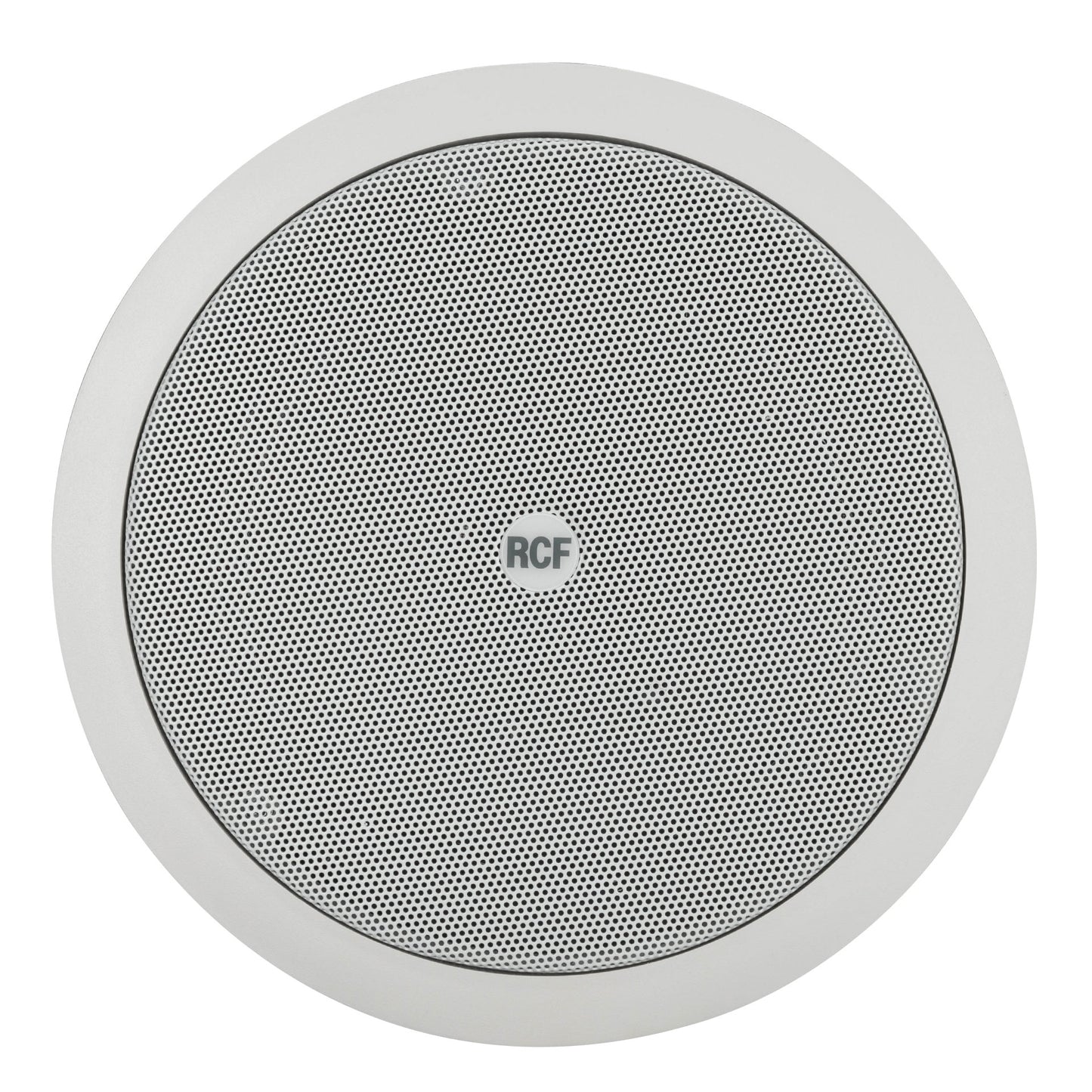RCF PL 60 6" Twin-Cone Flush Mounting Ceiling Speaker, White, 6W, 70-100V