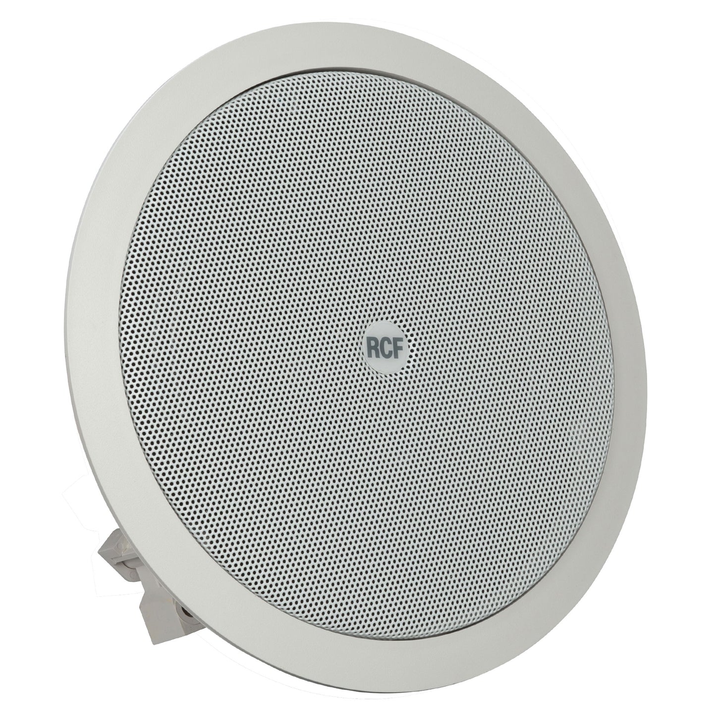 RCF PL 60 6" Twin-Cone Flush Mounting Ceiling Speaker, White, 6W, 70-100V
