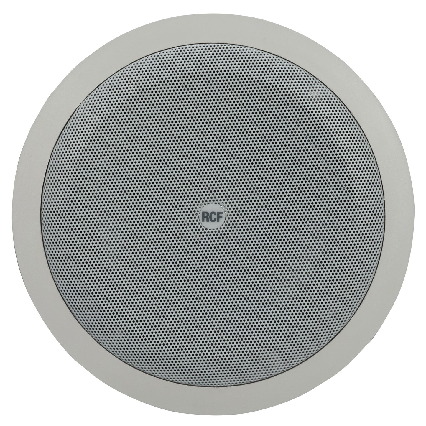 RCF PL 6X 6" Coax Flush Mnt. Ceil. Speaker With Line Transf., 12W, IP 44 (White)