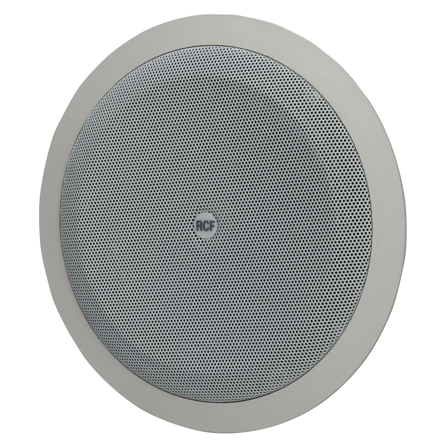 RCF PL 6X 6" Coax Flush Mnt. Ceil. Speaker With Line Transf., 12W, IP 44 (White)