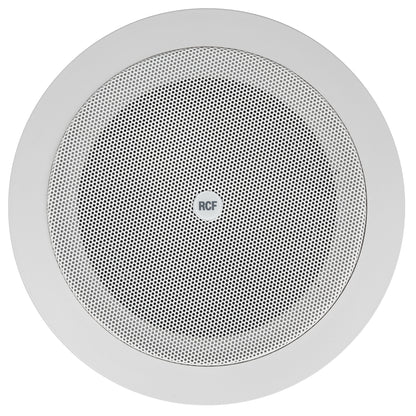 RCF PLP 50EN 5" Ceiling Speaker Plastic Fire Dome, 6W, 70-100V