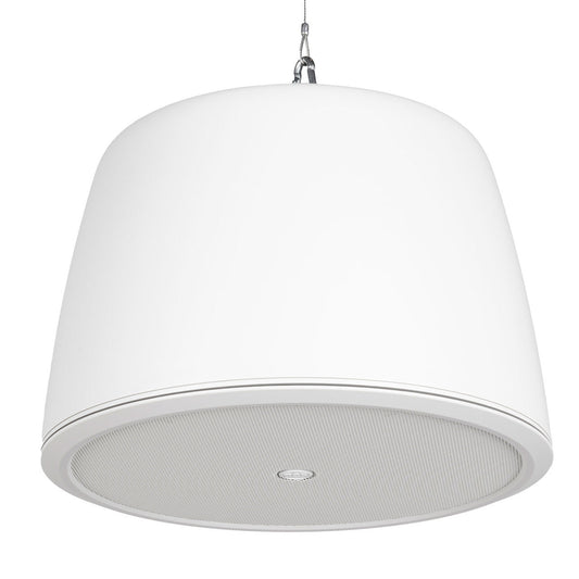 RCF PMR-60T-W Passive 320W 6.5" 2-Way Pendant Speaker w/ Transformer - 8 ?, 70/100V (White)