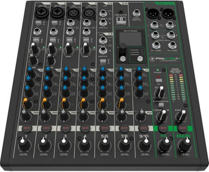 Mackie ProFX10v3+ 10-Channel Analog Mixer with Enhanced FX/USB Recording Modes/Bluetooth - PSSL ProSound and Stage Lighting