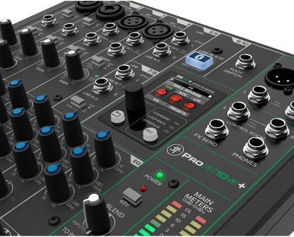 Mackie ProFX10v3+ 10-Channel Analog Mixer with Enhanced FX/USB Recording Modes/Bluetooth - PSSL ProSound and Stage Lighting