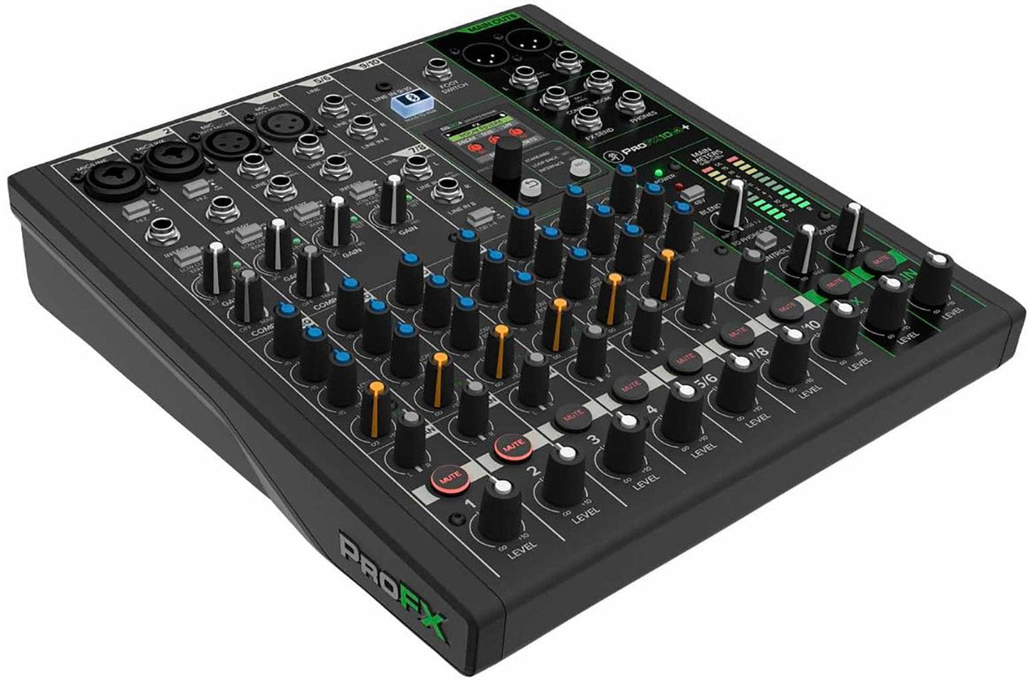 Mackie ProFX10v3+ 10-Channel Analog Mixer with Enhanced FX / USB Recording and Bluetooth - PSSL ProSound and Stage Lighting