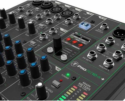 Mackie ProFX10v3+ 10-Channel Analog Mixer with Enhanced FX / USB Recording and Bluetooth - PSSL ProSound and Stage Lighting