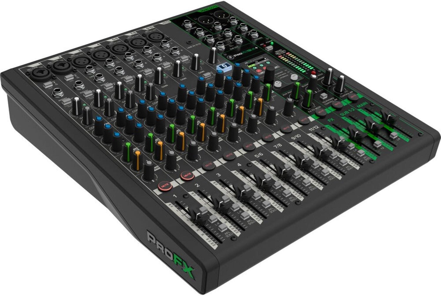 Mackie ProFX12v3+ 12-Channel Analog Mixer with Enhanced FX/USB