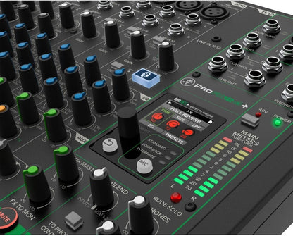 Mackie ProFX12v3+ 12-Channel Analog Mixer with Enhanced FX/USB Recording Modes/Bluetooth - PSSL ProSound and Stage Lighting