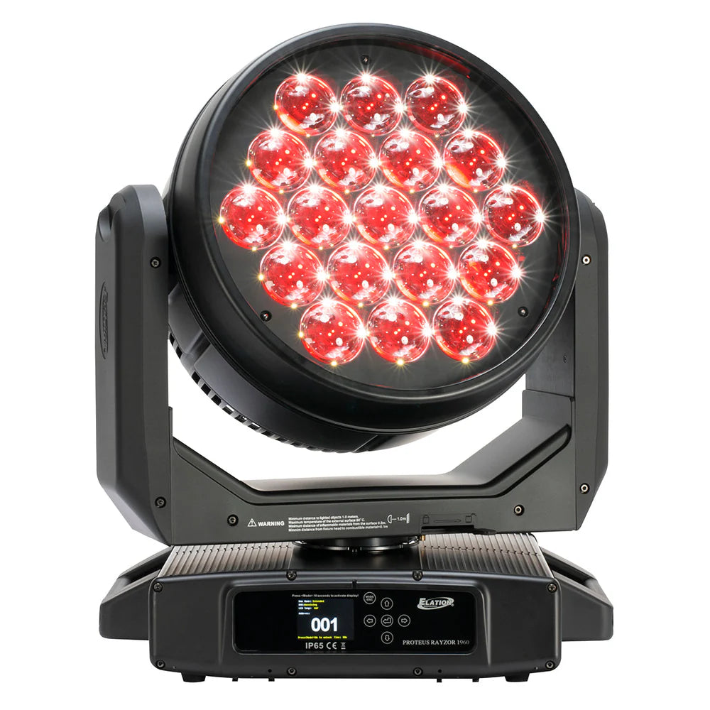 Elation PROTEUS RAYZOR 1960;19x60W RGBW IP65 Mh