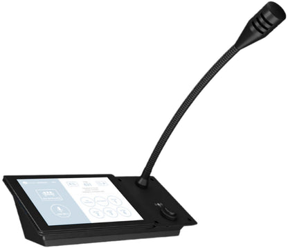 Q-SYS PS-TSCG3-G-KIT Desktop Base with Gooseneck Mic for PS-TSCG3-G (Does not include Touchscreen)