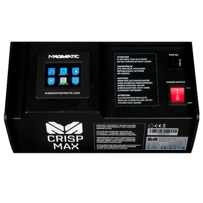 Elation Crisp Max; 1550W High Power Snow machine