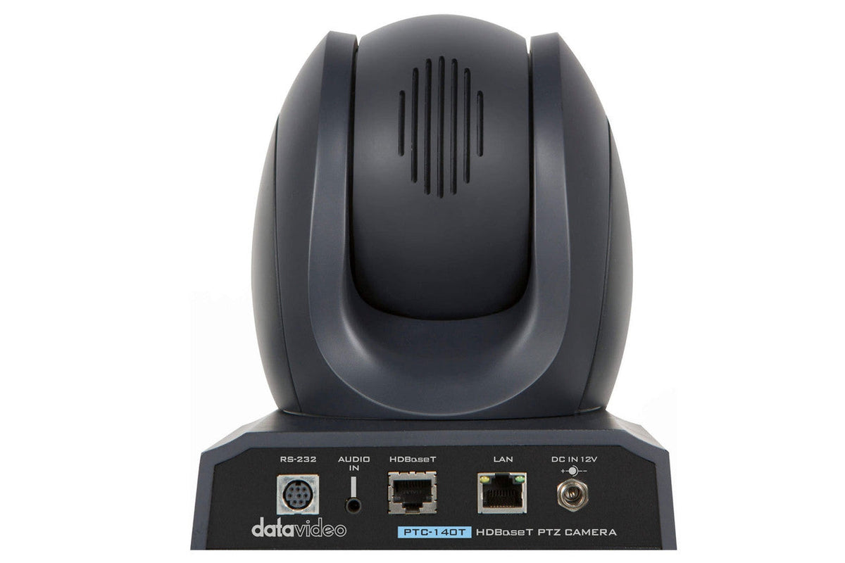 Datavideo PTC-140T 20x HDBaseT 1080p, 3G-SDI, and HDMI PTZ Camera without receiver.