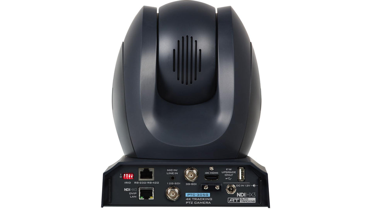 Datavideo PTC-305G 4K 20x NDI® | HX, 12G-SDI, 3G-SDI, and HDMI PTZ Camera with Tracking.