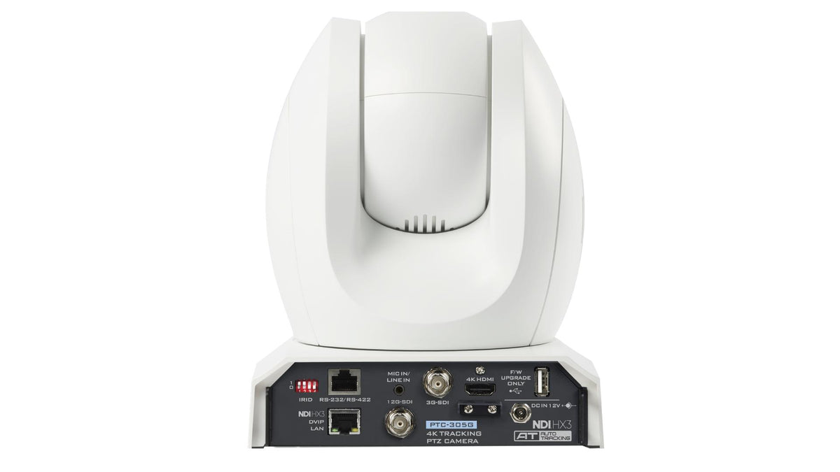 Datavideo PTC-305G 4K 20x NDI® | HX, 12G-SDI, 3G-SDI, and HDMI PTZ Camera with Tracking.