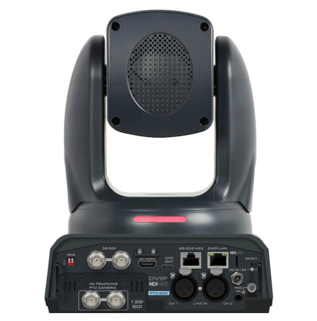 Datavideo PTC-600 4K60p 30x NDI® | HX, 3G-SDI, and HDMI PTZ Camera with Tracking.